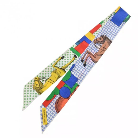 HERMES multicolor scarf - Picture 2 of 12